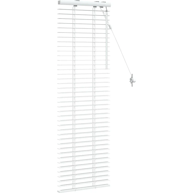 vidaXL Venezianische Jalousie Weiß 45 x 130 cm 35 mm 42015380 – Bild 4