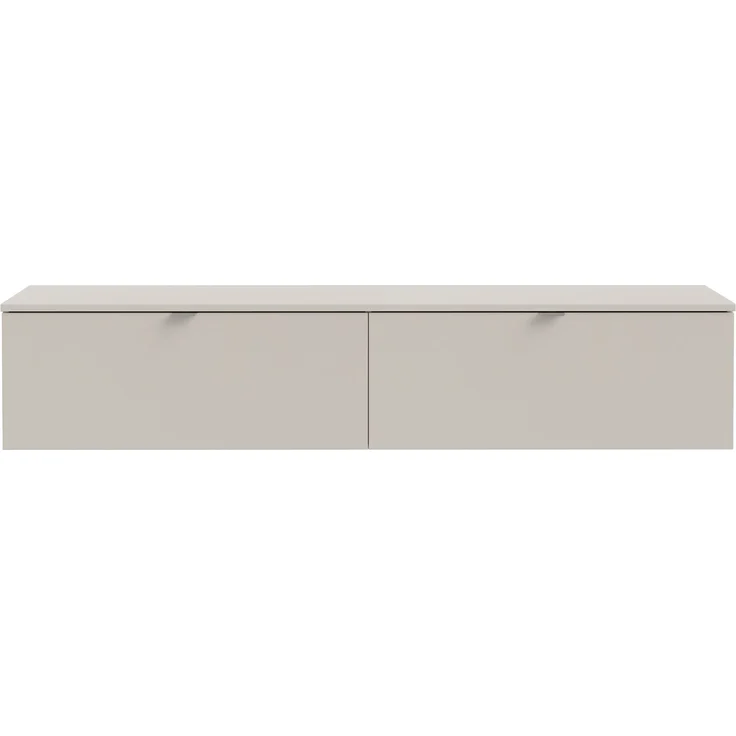 Lowboard >LIBERTAD< Hängeschrank, in sandfarbig - 178,8x37,5x34,8cm (BxHxT) – Bild 1
