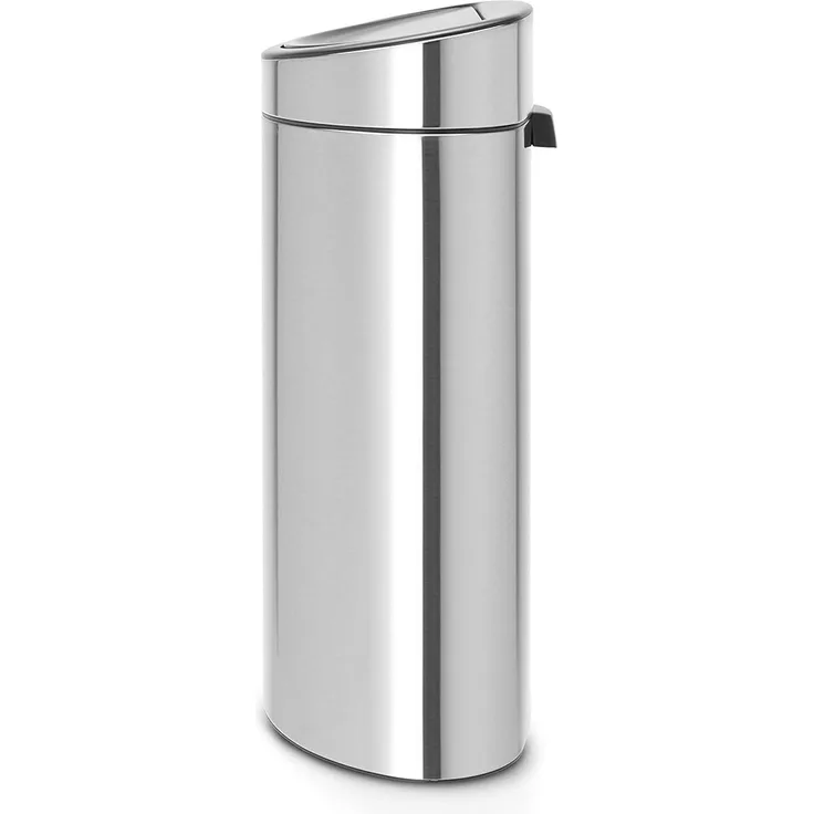 Brabantia Touch Bin New Abfalleimer, Edelstahl, matt steel fpp, 40 L