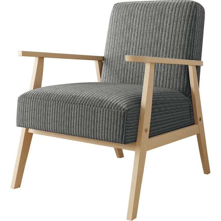 Sessel Wikez Cord (Farbe: Poso 22)