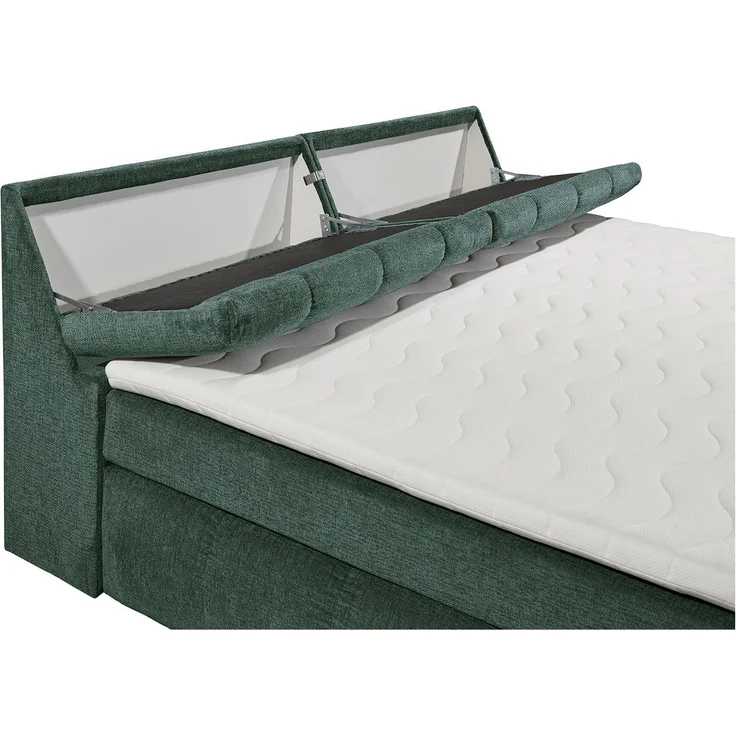 Familienbett Beverly / Bearford 6A BSB, Stoff, Grün, 250 x 106 x 240 cm – Bild 5