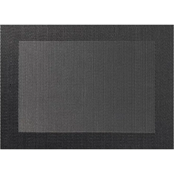 ASA Selection 78055076 Weboptik Tischset, 46 x 33 cm, Polychlorid, anthrazit
