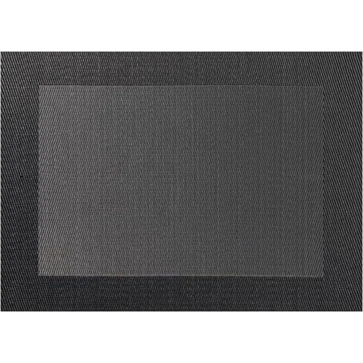 ASA Selection 78055076 Weboptik Tischset, 46 x 33 cm, Polychlorid, anthrazit – Bild 1