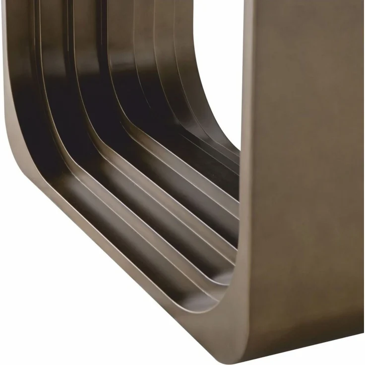 Casa Padrino Luxus Esstisch Beige / Bronze 200 cm - Hotel & Esszimmer Möbel – Bild 3
