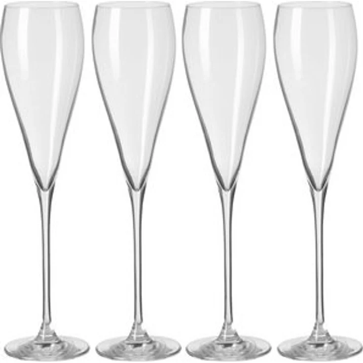 Fink Champagnerglas PREMIO, Glas, Sektglas, Champagnerflöte, 4er Set, transparent – Bild 6