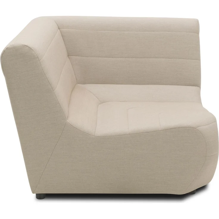Gartenlounge Ecke Boudicca 106x80x106 mit Outdoorbezug in taupe – Bild 1