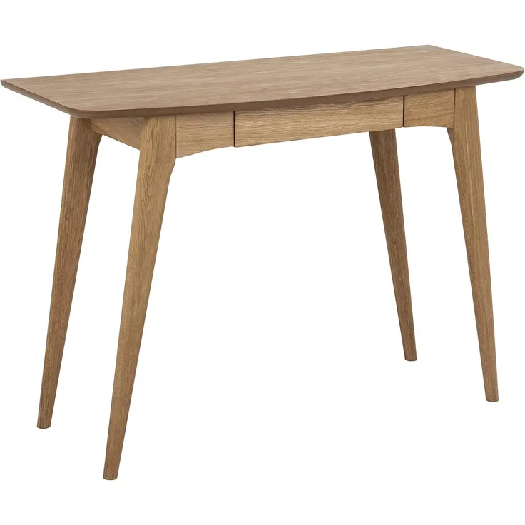 AC Design Furniture Konrad Schreibtisch, B: 105 x H: 74 x T: 45 cm, Geölte Eichenoptik, Eiche Furnier/Holz, 1 Stk