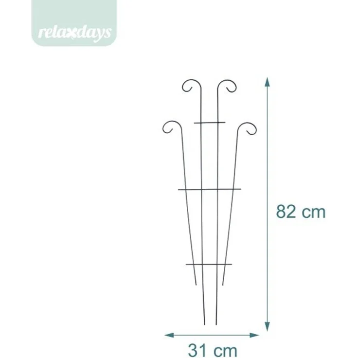 Relaxdays Rankgitter 4er Set – Bild 4