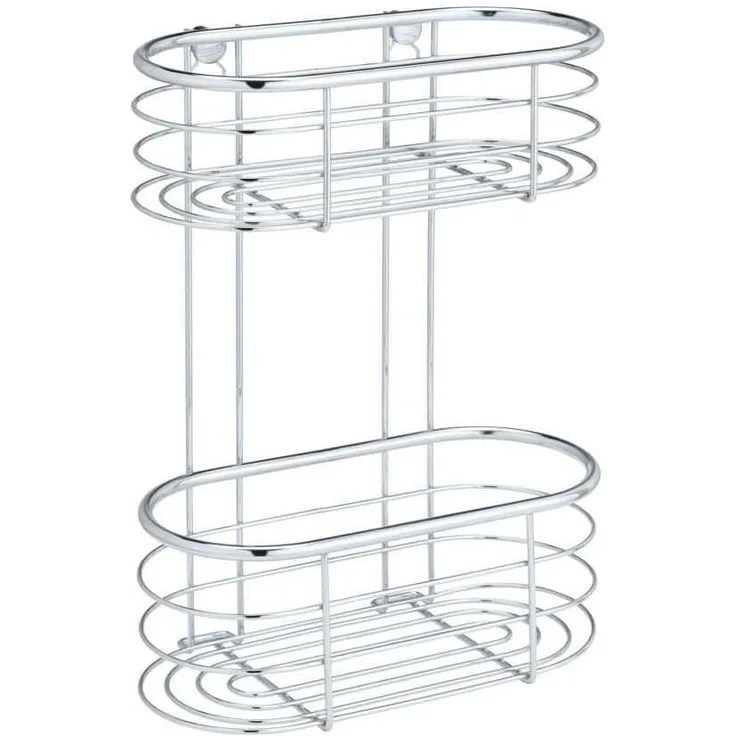 Wenko Wandregal Trestina Edelstahl