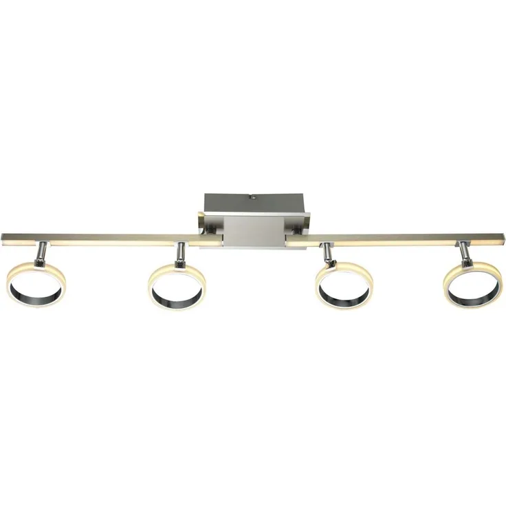 Deckenleuchte LED Wohnzimmer Deckenlampe Deckenstrahler 4 Flammig 762060-4