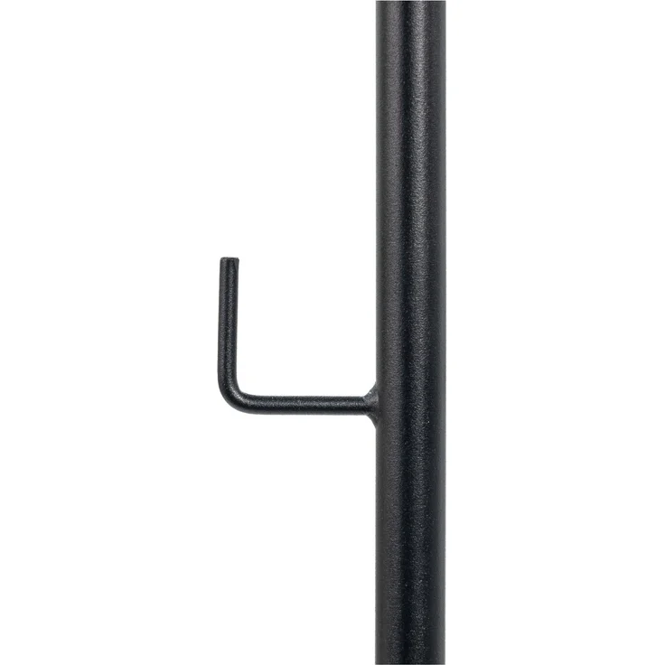 Spinder Design CHARLY Garderobe: Skandinavischer Stil, Stahl, Schwarz 40x40x170 cm – Bild 2