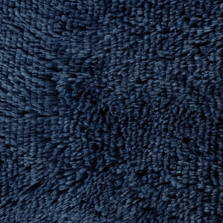 Flauschige Decke Wohndecke Kunstfell Überwurf Sofadecke Kniedecke Tifany 1 170X210 cm dunkelblau – Bild 5