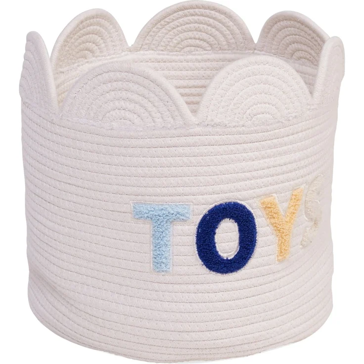 Childhome Toys Korb – 30 cm - Ecru Ecru