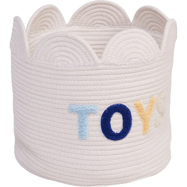Childhome Toys Korb – 30 cm - Ecru Ecru
