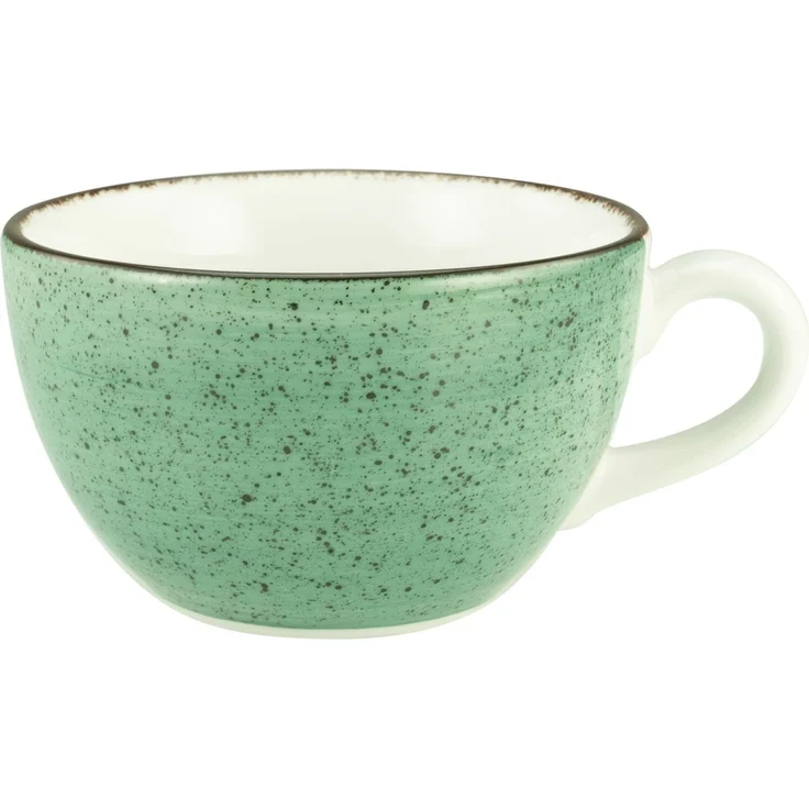 Cappuccinoobertasse VINTAGE BHT 13.50x10.50x7 cm grün – Bild 1