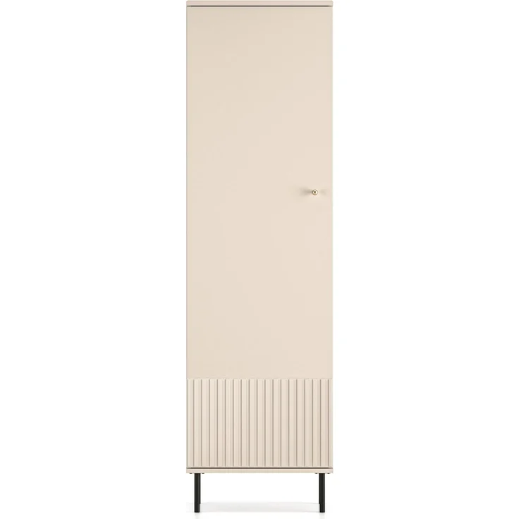 Selsey “Caletto’ Garderobenschrank eintürig, beige, ca. 190 x 55 x 34 cm – Bild 6