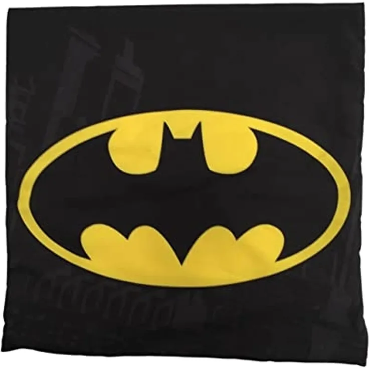 Batman Kissenbezug Batman Kissenbezug 40x40cm Samt Schwarz DC Comics