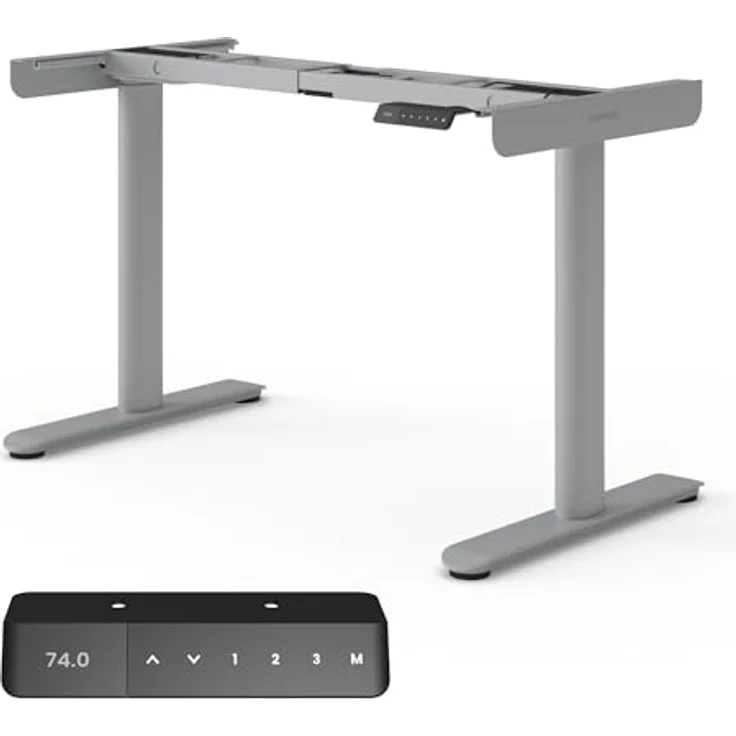 Ergotopia Schreibtisch Desktopia One (elektrisch höhenverstellbarer Schreibtisch Gestell), elektrisch höhenverstellbares Tischgestell – Bild 2