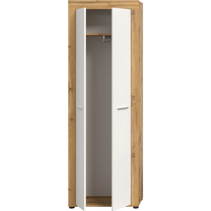 Home affaire Garderobenschrank Aosta (1-St) Garderobenschrank, Höhe 191 cm, Garderobe, Flur, Schrank – Bild 3