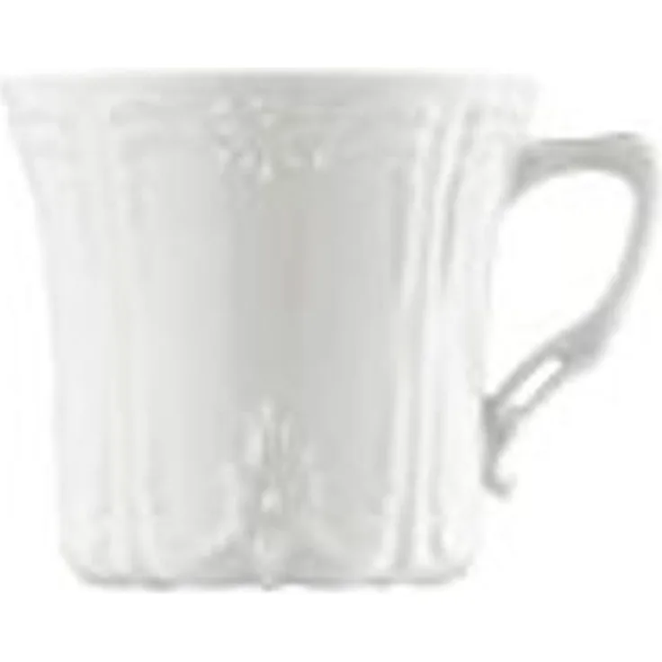 Hutschenreuther Baronesse Espressotasse, Mokkatasse, Obertasse, Estelle Weiß, Porzellan, 100 ml, 14722