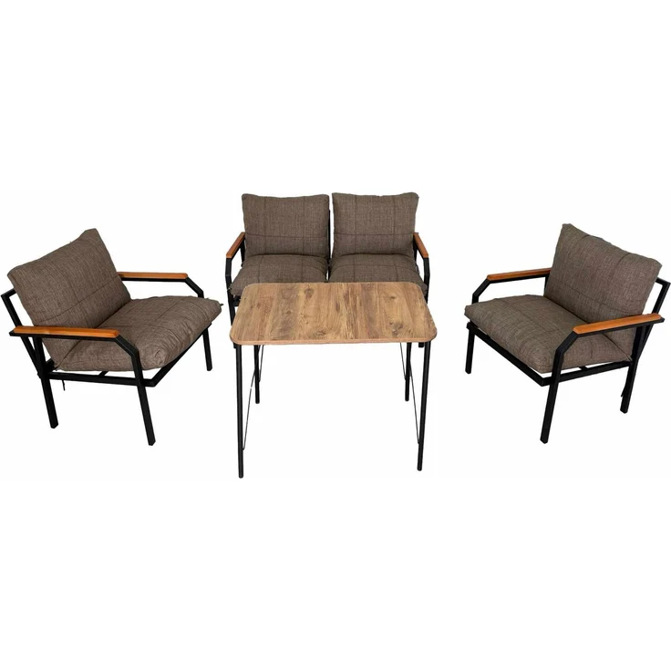 Skye Decor 'Duru - Mink' Garten-Lounge-Set, Nerz, 120 x 70 x 61 cm – Bild 5