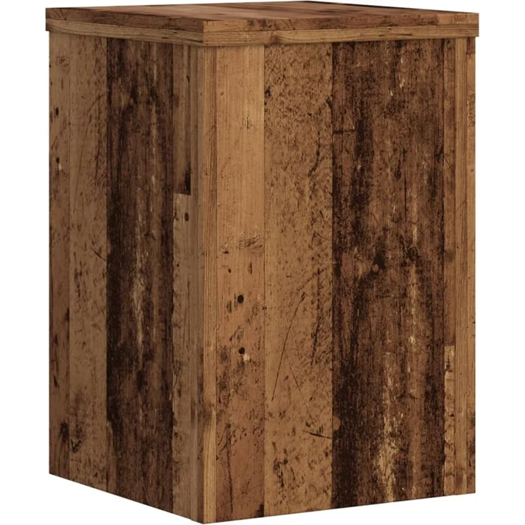 vidaXL Pflanzenständer 2 Stk. Altholz-Optik 20x20x30 cm Holzwerkstoff 852904 – Bild 5