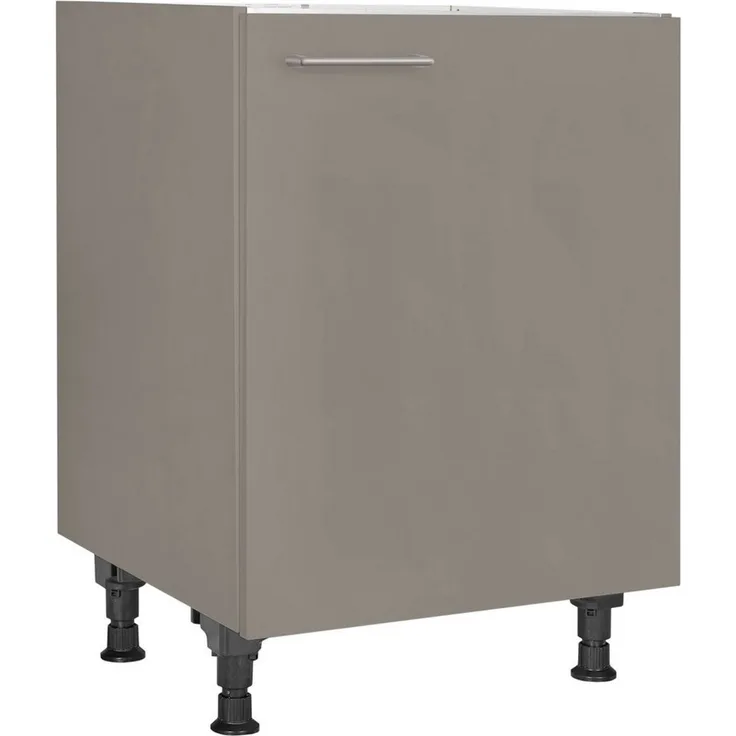 nobilia® Spülenschrank "Laser", Ausrichtung wählbar, vormontiert, in den Breiten 45 und 60 cm, mit höhenverstellbaren Sockelfüßen
