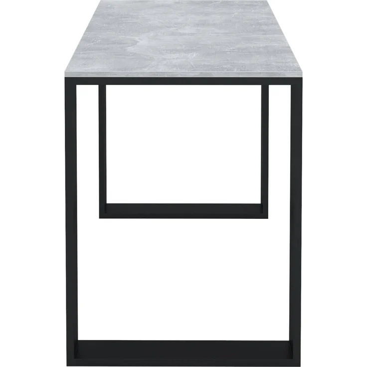 AKKE Esstisch, Esszimmertisch LOFT Schwarze Beinen Küchentisch Bürotisch 2mm-PVC – Bild 4