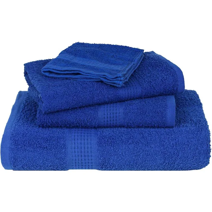 vidaXL Gästetücher FROGN 10 Stk. Blau 30x50 cm 360 g/m² 136709 – Bild 4