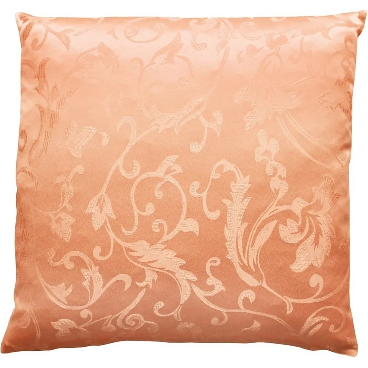 matches21 HOME & HOBBY Kissenbezüge Kissen-Bezug mit Reißverschluss moderne Ornamente lachs 40x40 cm, (1 Stück), Wohnzimmer Kissen-Hülle als Deko-Kissen Zier-Kissen Sofa-Kissen – Bild 1