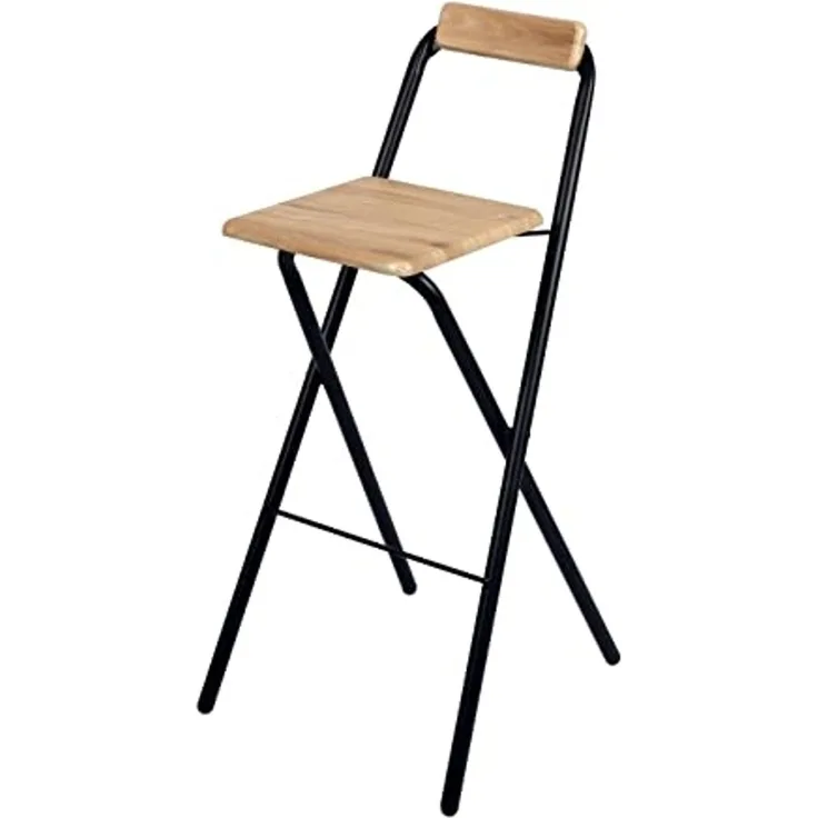 Urban Living Barhocker Bistro Hocker Hochstuhl klappbarer FRIENDS Tresenhocker (Max. Belastbarkeit 120 Kg), Sitzhöhe: 75 cm