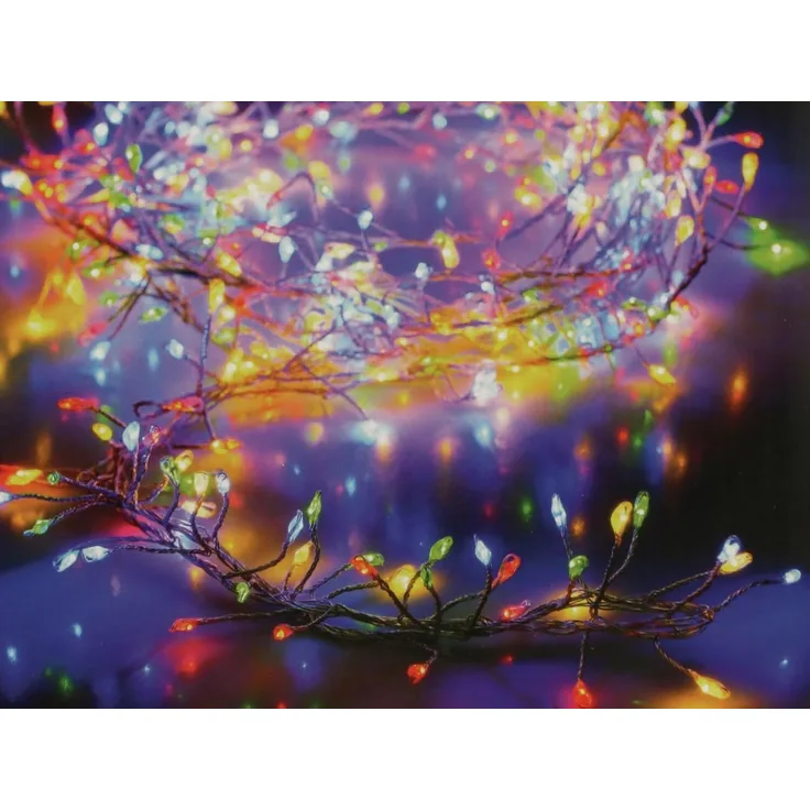 LED-Lichterkette Bunt (1,5 m)