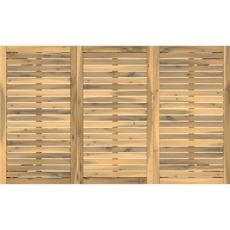 vidaXL Gartenbar-Tisch LAREN Weiß gewaschen 147 x 88,5 x 105 cm 901724 – Bild 5
