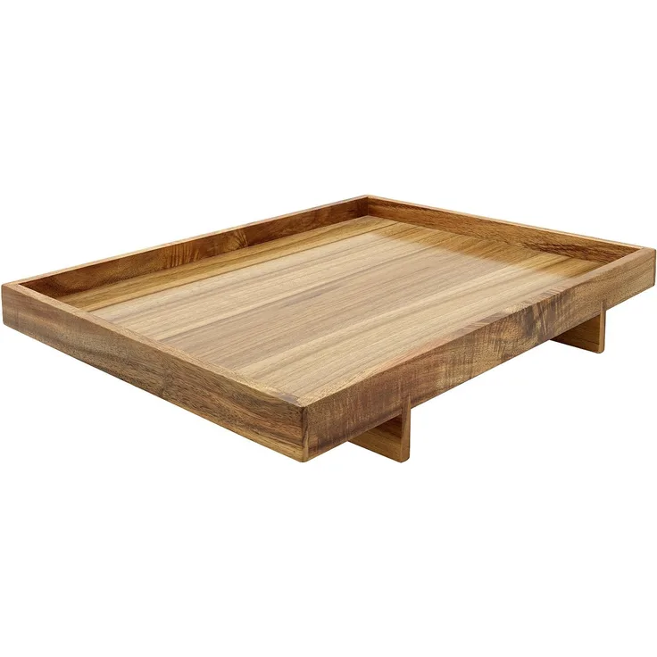 BREDEMEIJER Tablett Wazuka 40x30x6,2cm Akazienholz