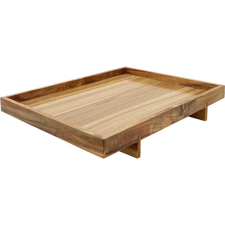 BREDEMEIJER Tablett Wazuka 40x30x6,2cm Akazienholz