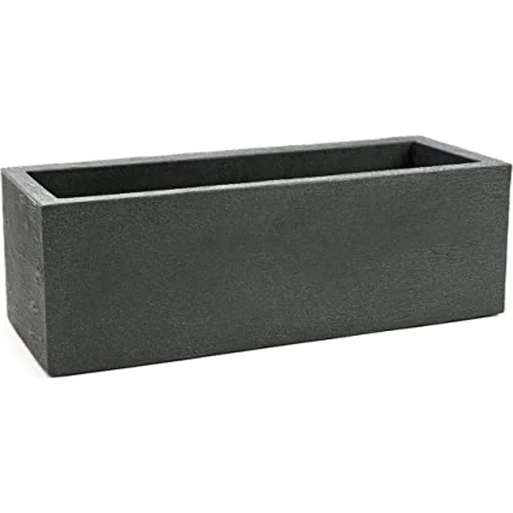 Pflanzwerk® Pflanzkübel Premium Kunststoff Blumenkübel Frostsicher mit Lotus-Effekt - GARANTIE, 2. Jahre Garantie - Frostsicher - Wurzelschutz - Nachhaltig - Eckig - – Bild 2