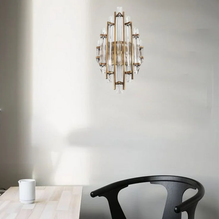 Bamyum Wandleuchte Bamyum Wandleuchte Champion Vintage Metall und Glas Wandlampe, ohne Leuchtmittel – Bild 3