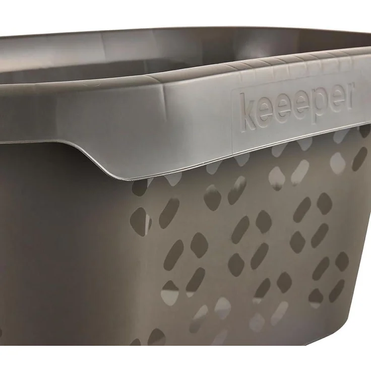 keeeper Wäschewanne ''tilda eco'', Breite: 575 mm, grau Farbe: eco-grey, aus 100% Recyclingkunststoff, - 1 Stück (1009213800000) – Bild 7