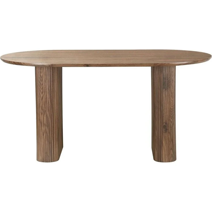 OTTO home Esstisch Bostonia, ovaler Esstisch, Beine mit Rillenstruktur, pflegeleicht, Höhe 76 cm – Bild 2