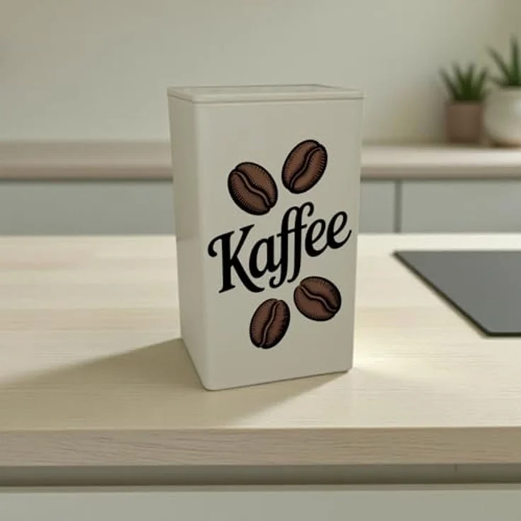 speecheese Aufbewahrungsdose Kaffeebohnen Vintage KaffeeDose 900ml – Bild 2