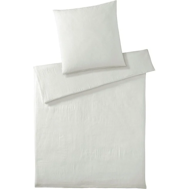 Elegante Bettwäsche Smooth, Musselin, 2 teilig, angenehmes Hautgefühl – Bild 4