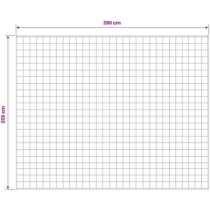 vidaXL Gewichtsdecke Anthrazit 235 x 290 cm 11 kg 100% Baumwolle 205T 42044013 – Bild 7