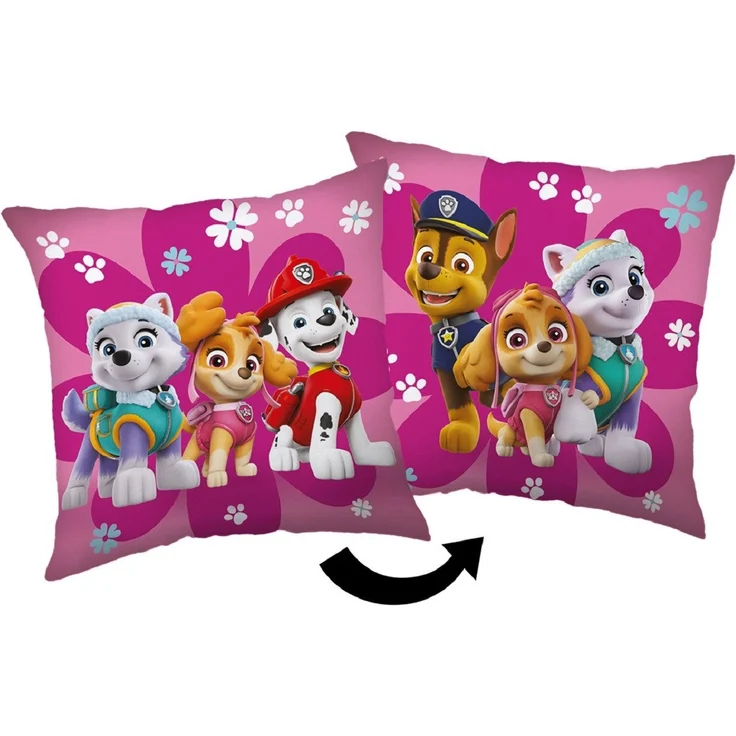 Paw Patrol Kopfkissen (1 Stück) Premium Dekokissen mit beidseitigem Digitaldruck – Bild 1