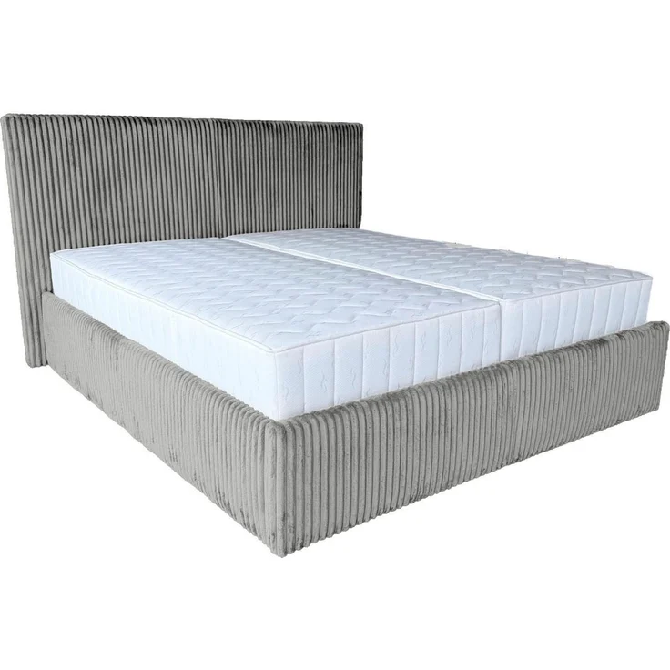 OTTO home Polsterbett AVVRA in der Größe 180x200 cm, mit Breitcord bezogen, wahlweise mit Lattenrost und King-Matratze (28cm) – Bild 1