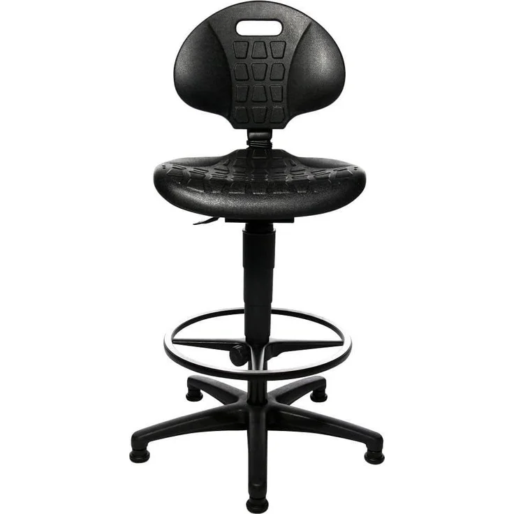 Topstar Arbeitsdrehstuhl ´TEC 20 Counter´, schwarz – Bild 3