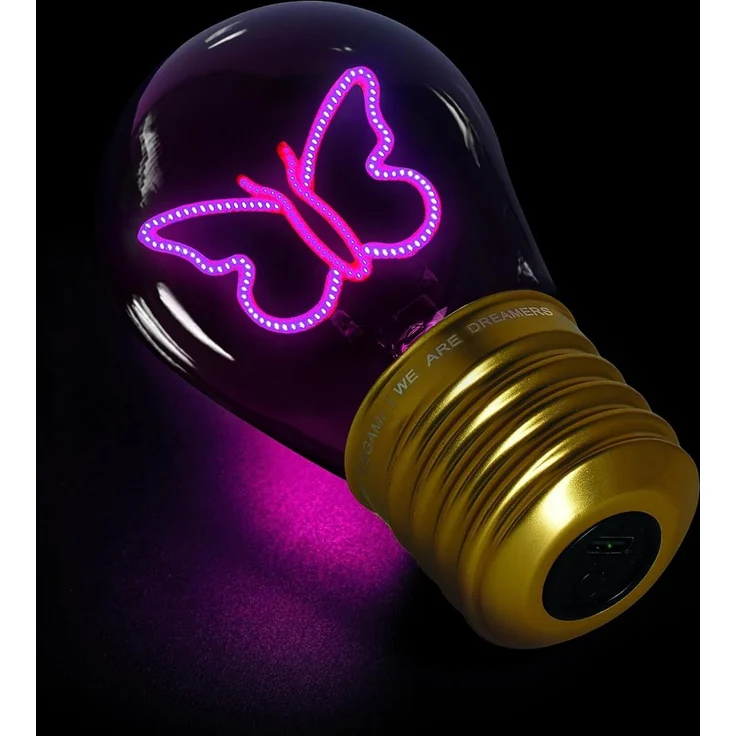 Legami Glühbirne Tischlampe - Schmetterling – Bild 4
