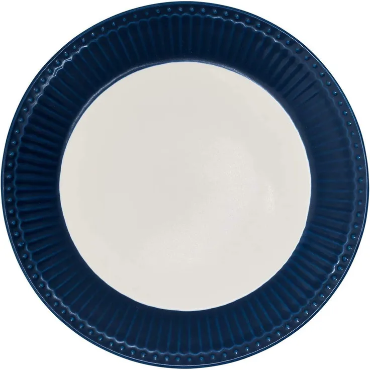 Greengate Alice Frühstücksteller dark blue 23 cm