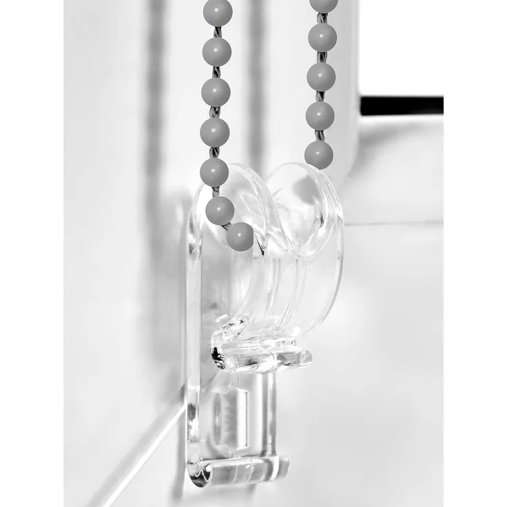 Doppelrollo Klemmfix ohne Bohren 85x210 cm Grau Duo Rollo Klemmrollo Sonnenschutzrollo Fensterrollo für Fenster & Türen Zebrarollo Seitenzugrollo – Bild 4