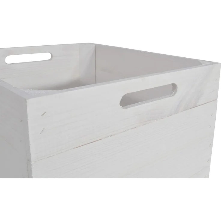 CHICCIE Kallax Holzkiste Karl - Aufbewahrungsbox Weiß 33x38x33cm – Bild 8