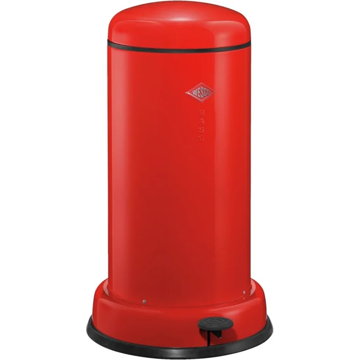 WESCO 'Baseboy 20' Abfalleimer mit 20 Liter Abfallvolumen und Fußtritt, MANDEL, 63,5 x 36,2 x 36,2 cm – Bild 8